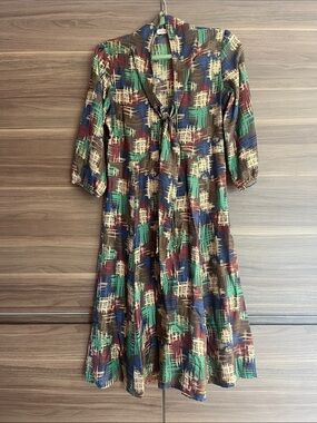 Cath Kidston silk dress UK12/US8 EUC